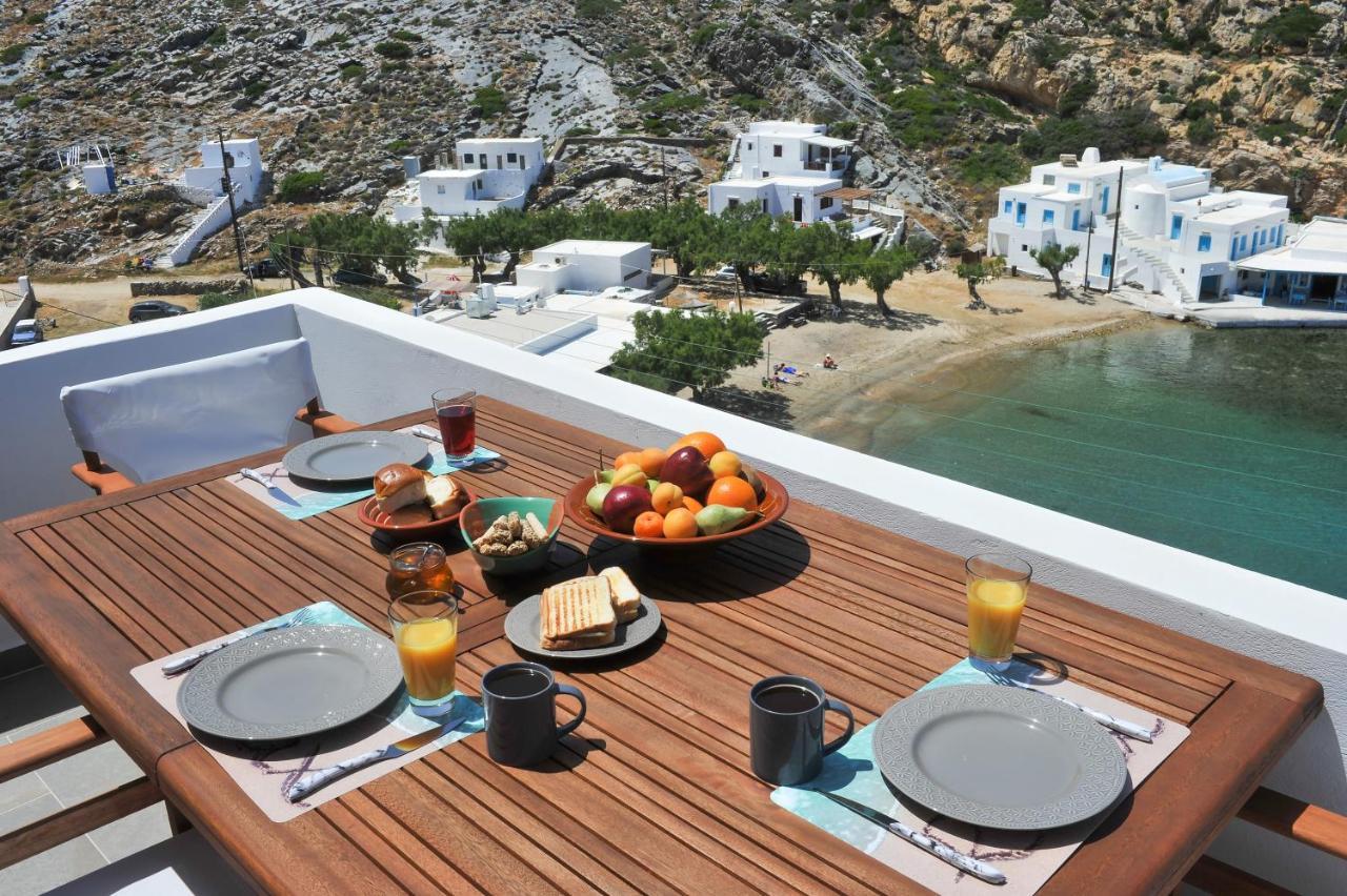 Droufakos' Home, Lux Seafront Apartment W. View Cherronisos  エクステリア 写真