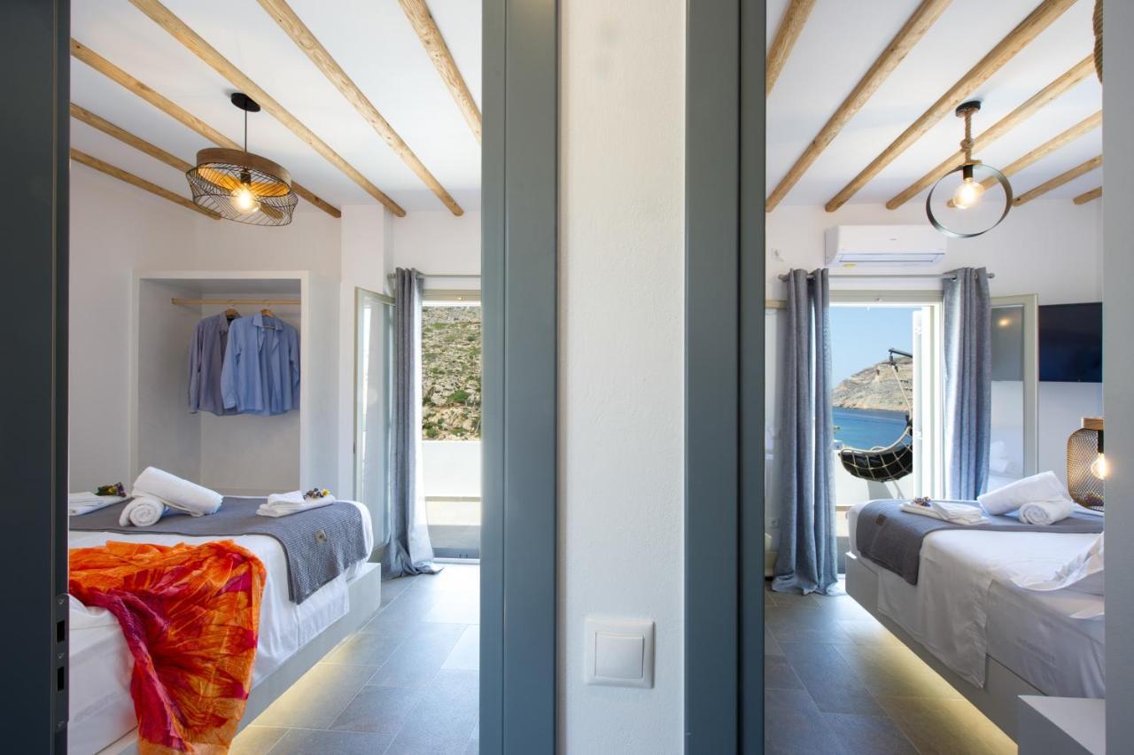 Droufakos' Home, Lux Seafront Apartment W. View Cherronisos  エクステリア 写真